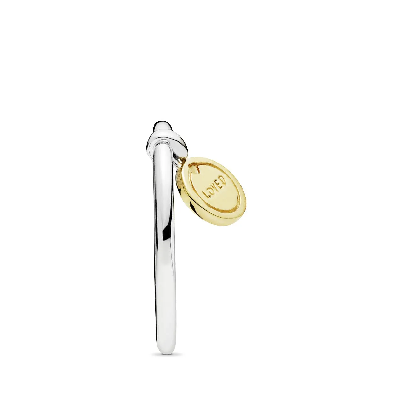 14k Gold Plated  and silver ring