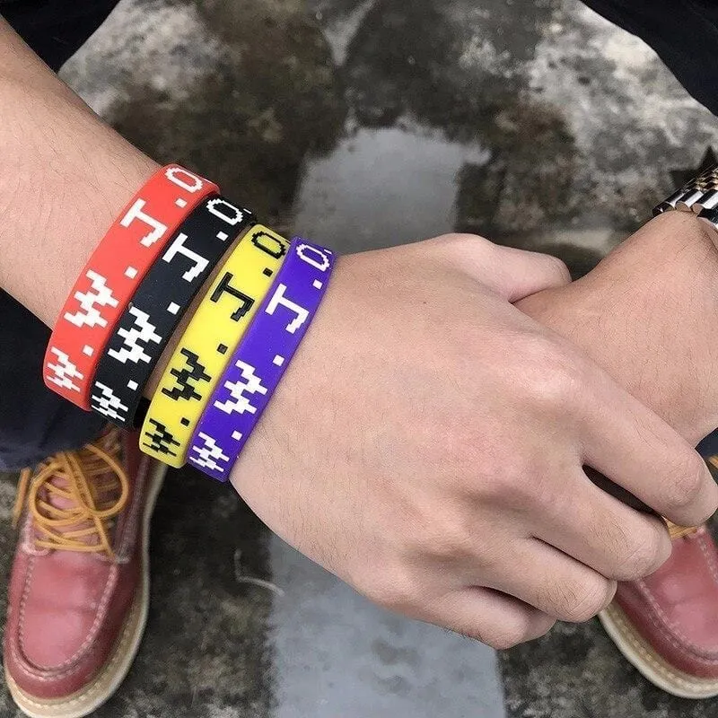 Christian Bracelet <br> WWJD (Silicone)