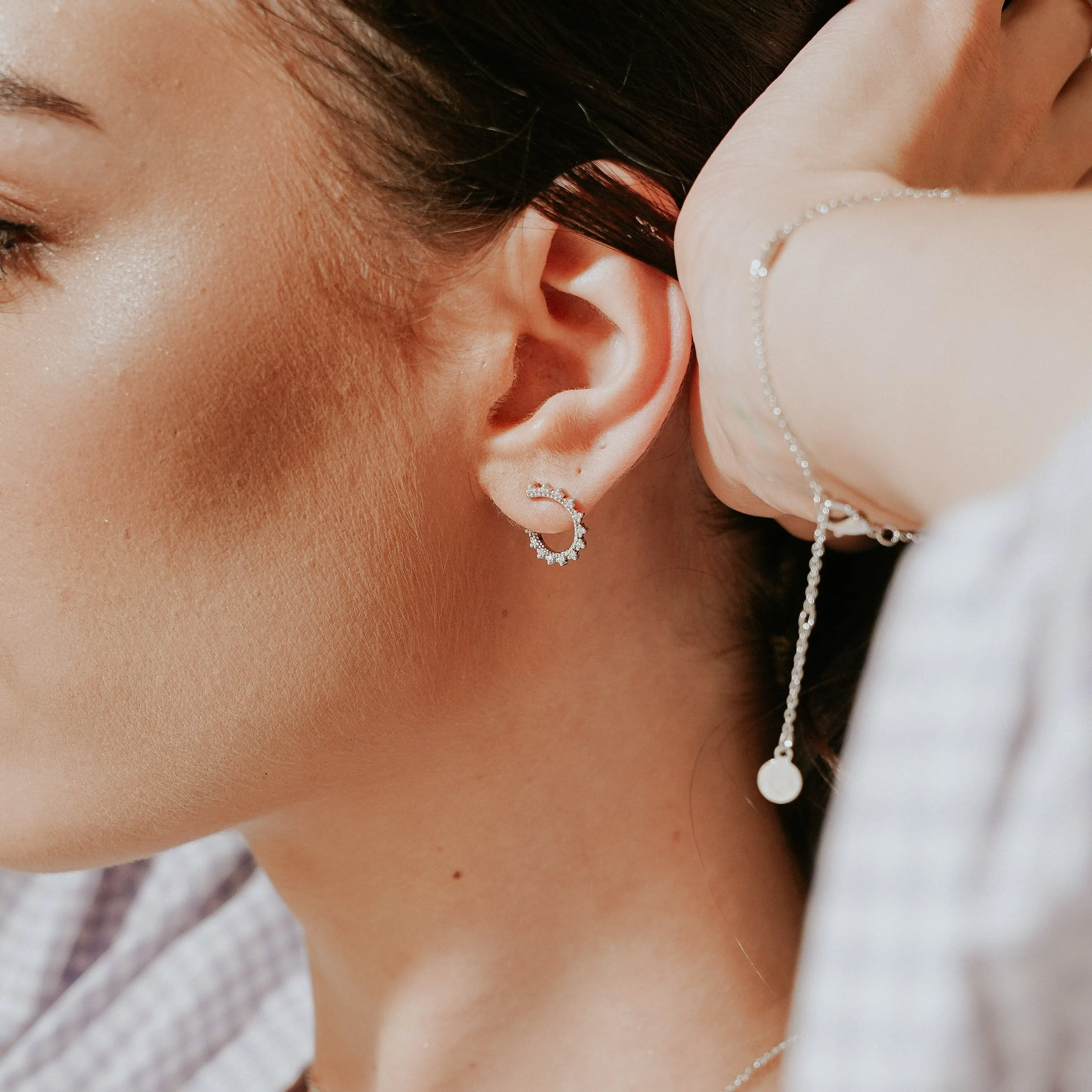 Claudette Illusion Studs