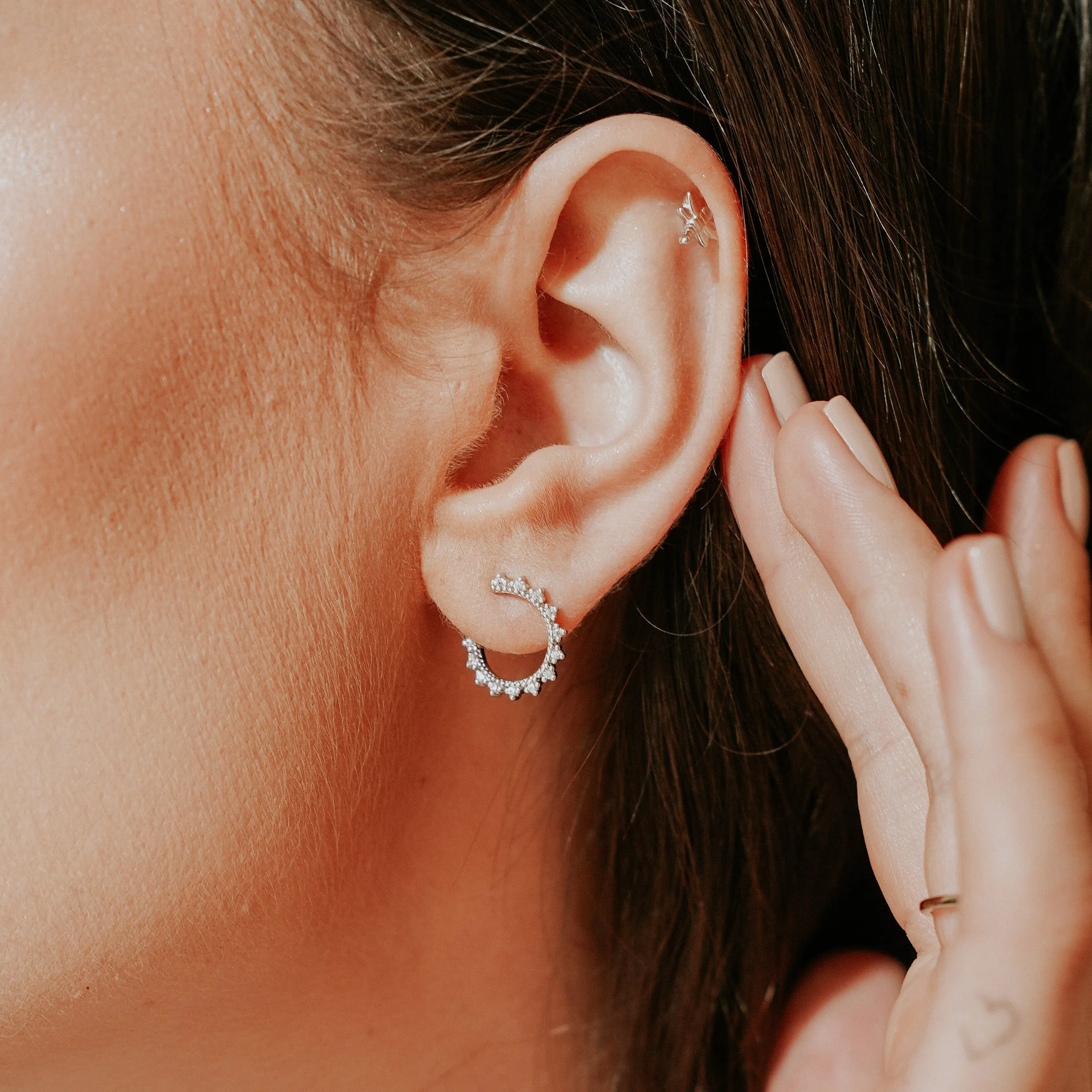 Claudette Illusion Studs