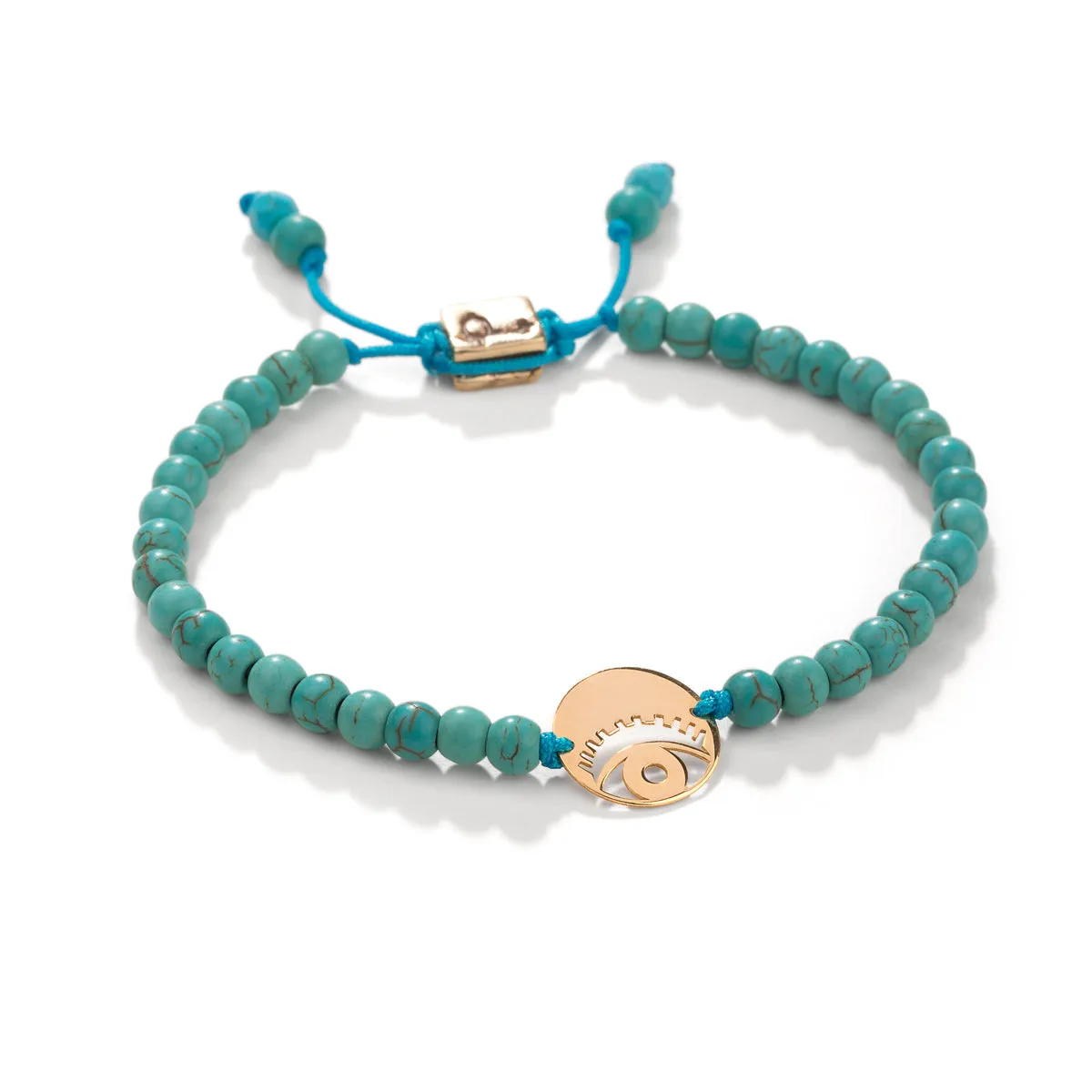 Eye Shadow Stone Bracelet