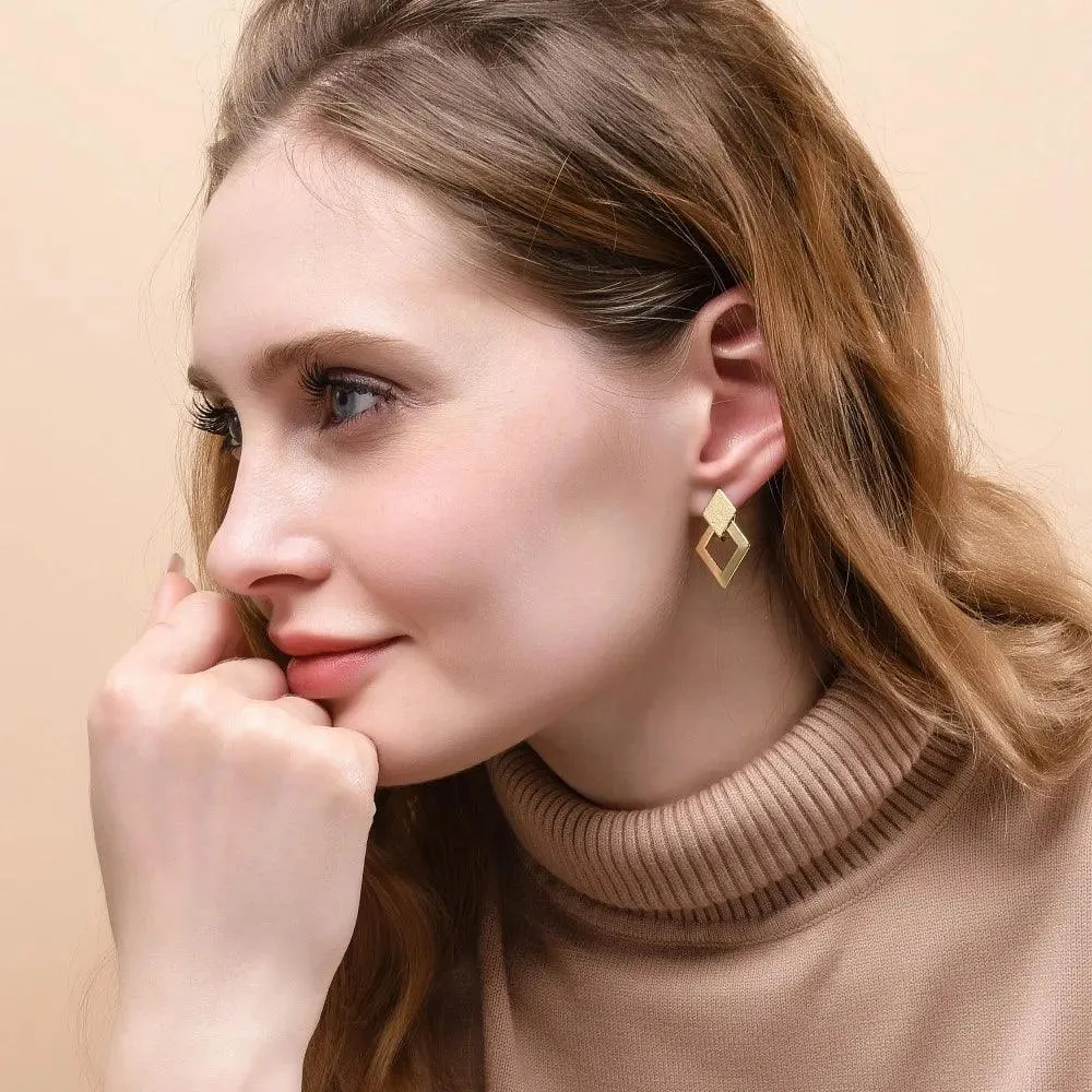 Gold Earring & Necklace