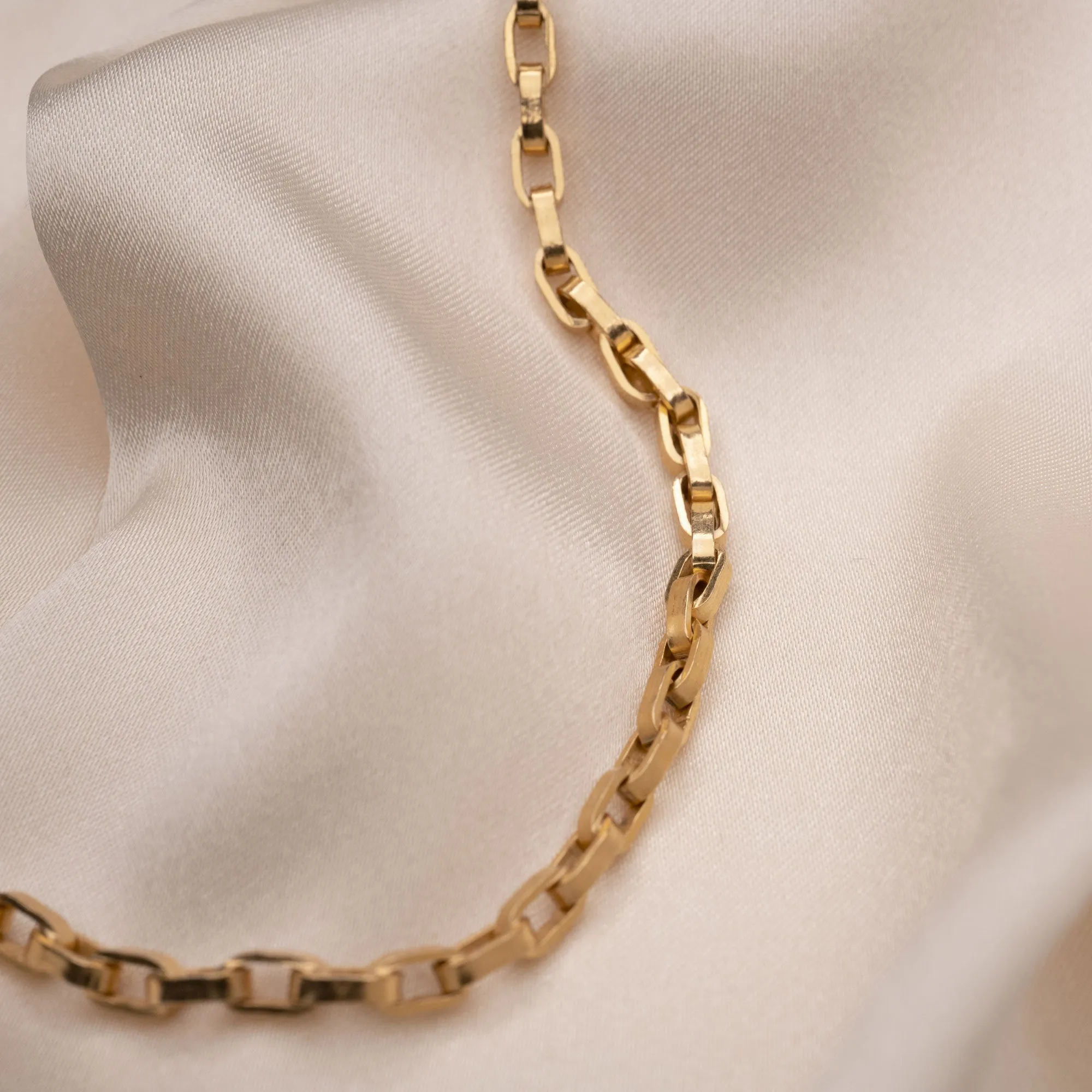 Gold Filled Rollo Necklace