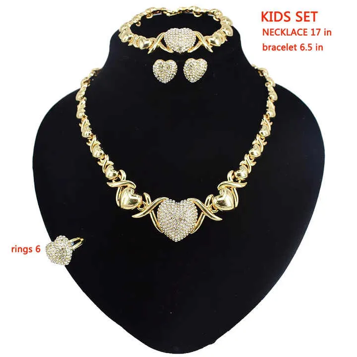 Heart Jewelry Sets-طقم مجوهرات