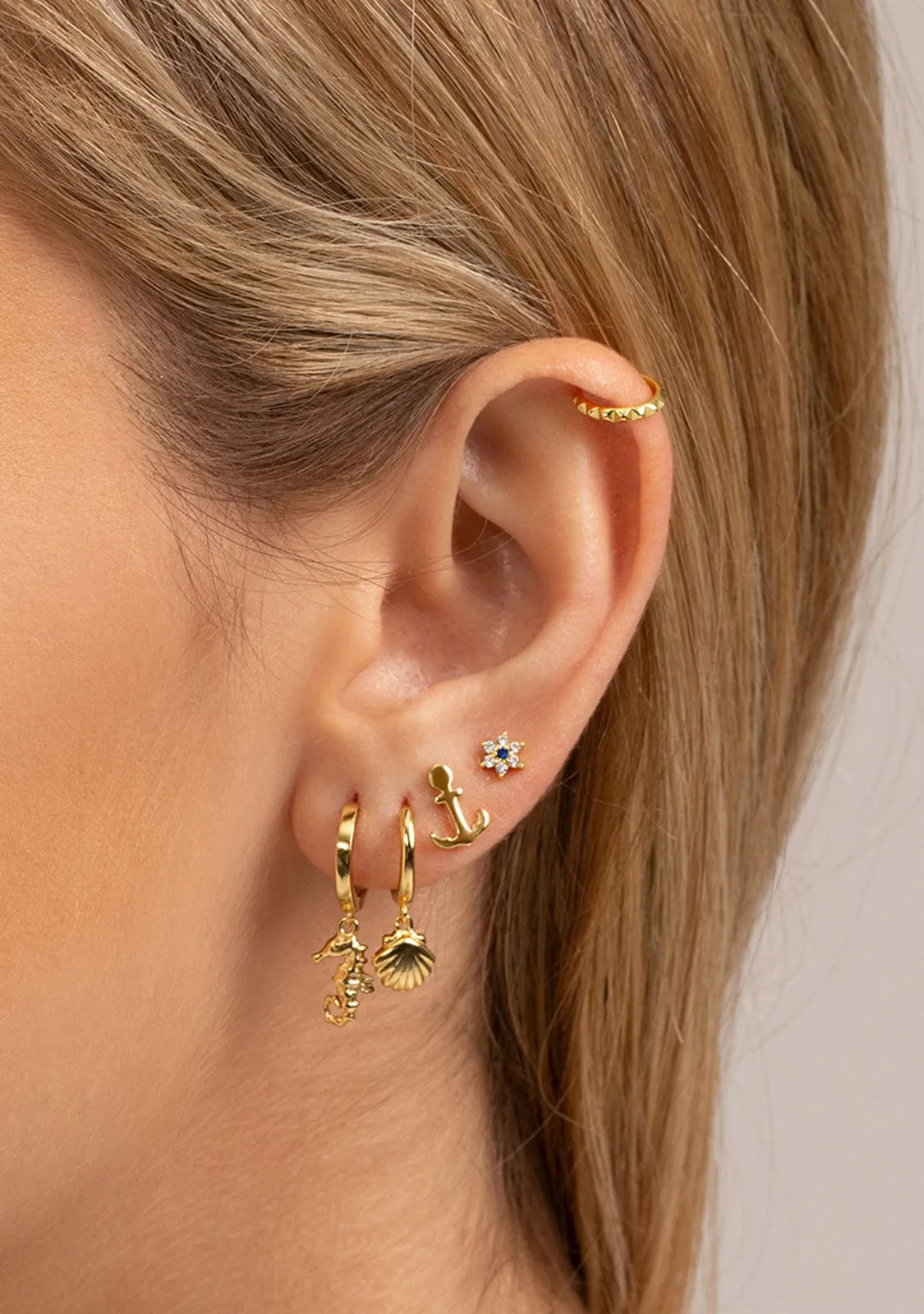 Ivy Electric Piercing Gold