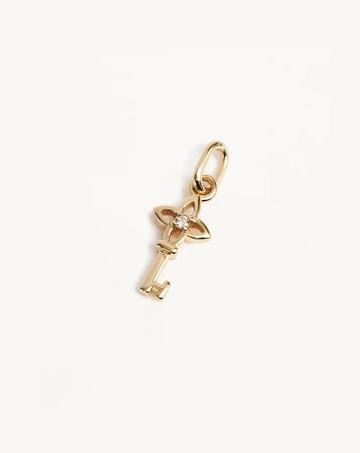 Key To My Heart Pendant Gold