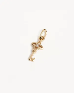 Key To My Heart Pendant Gold