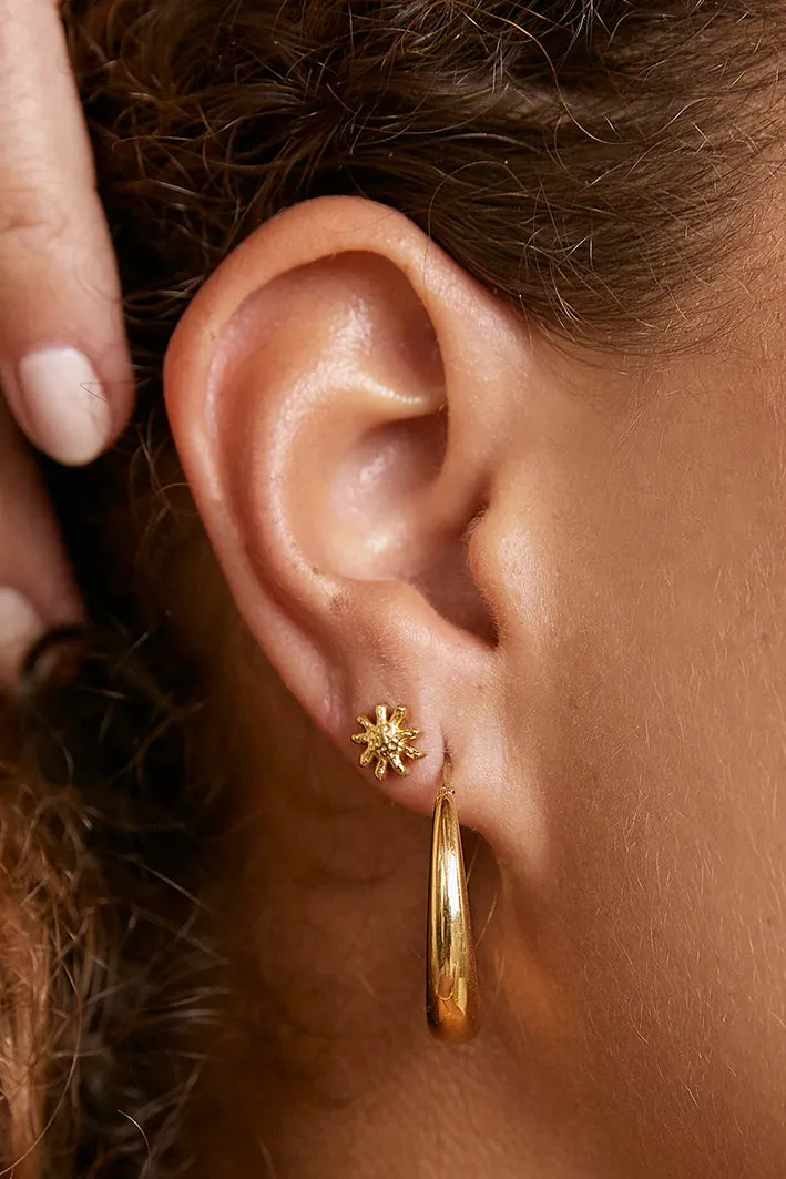 Magnolia Gold Earrings Mini
