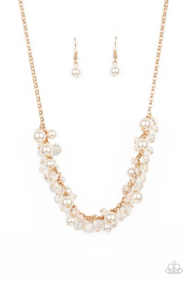Paparazzi Necklace ~ Pardon My FRINGE - Gold