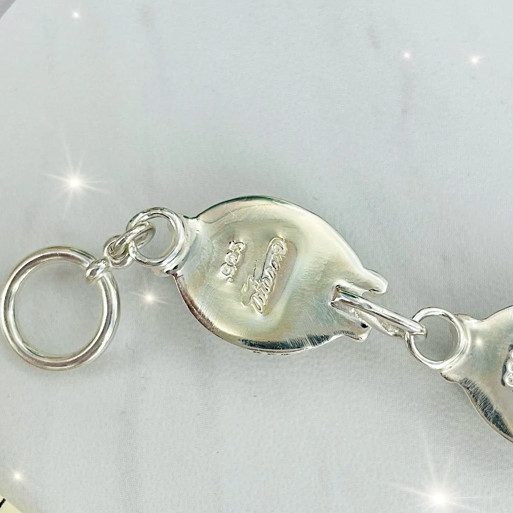 Pietersite Oval Link Bracelet