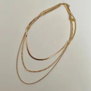Shaylene Three Layer Necklace