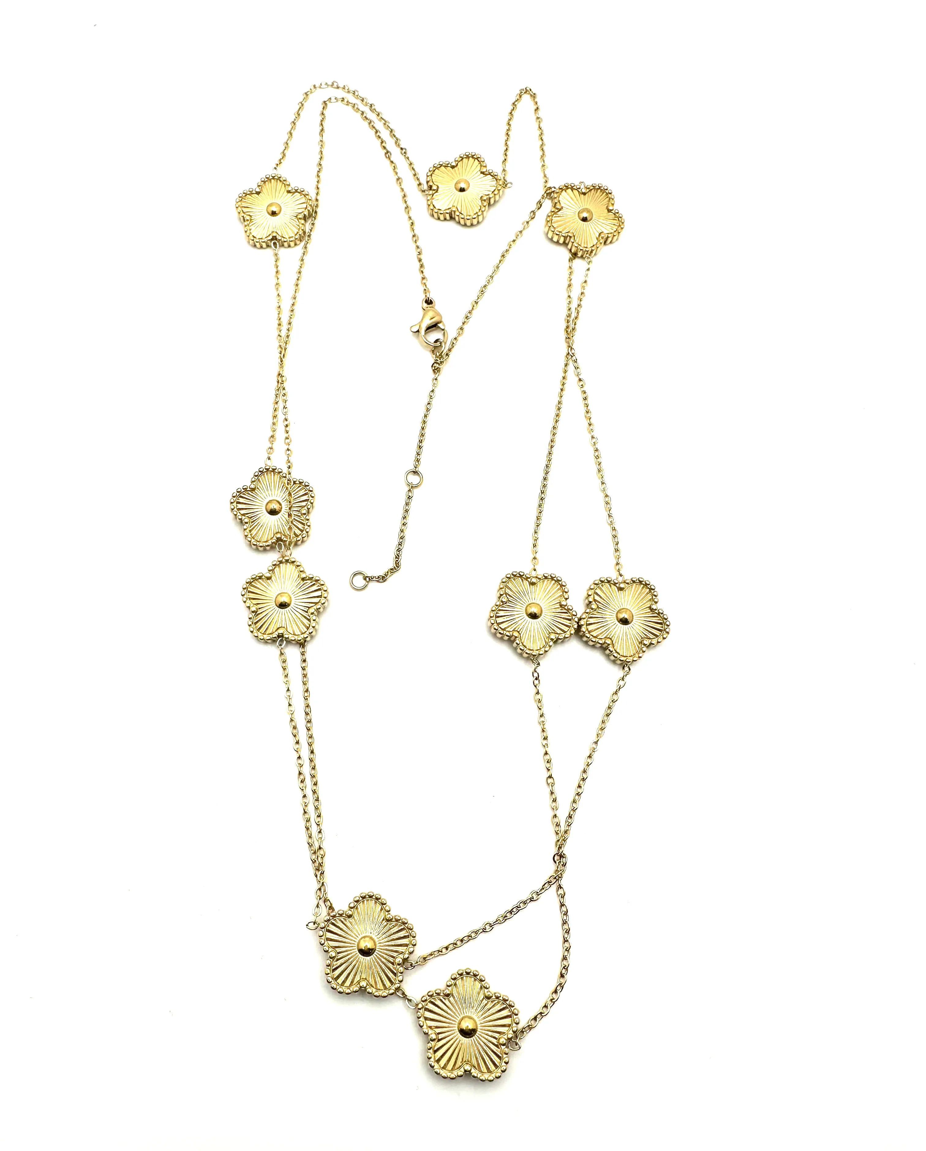 Starburst Flower Station Necklace